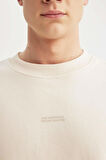 DeFacto Boxy Fit Bisiklet Yaka Baskılı Sweatshirt C2207AX24SPBG700