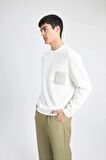 DeFacto Regular Fit Bisiklet Yaka Sweatshirt B9196AX24SPWT32