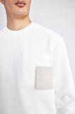 DeFacto Regular Fit Bisiklet Yaka Sweatshirt B9196AX24SPWT32