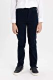 DeFacto Erkek Çocuk Lacivert Düz Paça Gabardin Basic Pantolon X4224A624SMNV146