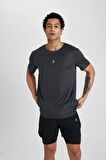 DeFactoFit Slim Fit Dar Kesim Bisiklet Yaka Baskılı Sporcu Kısa Kollu Tişört X6142AZ24SPAR231