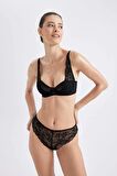 DeFacto Fall in Love Dantel Slip Külot T3197AZ24SPBK27