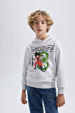 DeFacto Erkek Çocuk Dragon Ball Kapüşonlu Sweatshirt B9860A823CWGR400