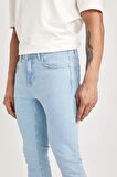 DeFacto Super Skinny Fit En Dar Kalıp Normal Bel Ekstra Dar Paça Jean Pantolon A6942AX24SPNM39