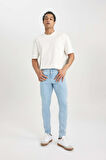DeFacto Super Skinny Fit En Dar Kalıp Normal Bel Ekstra Dar Paça Jean Pantolon A6942AX24SPNM39