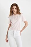 DeFacto Regular Fit Polo Yaka Kısa Kollu Triko Tişört C4534AX24SMPN190