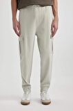 DeFacto Oversize Fit Kargo Cepli Esnek Paça Pike Eşofman Altı C4043AX24SPGR437