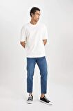 Slim Crop Fit Jean Pantolon