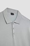 DeFacto Slim Fit Dar Kesim Kısa Kollu Basic Düz Triko Polo Tişört Y5369AZ24SMGR130