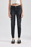 Rebeca Skinny Fit Normal Bel Dar Paça Uzun Boy Jean Pantolon