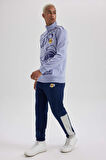 DeFactoFit NBA Los Angeles Lakers Standart Fit Jogger Eşofman Altı A7221AX23AUNV176