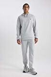 DeFactoFit Jogger Eşofman Altı Standart Fit Çift Cepli Esnek Lastikli Paça B4373AX24SPGR91