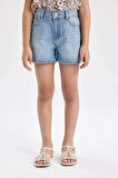 DeFacto Kız Çocuk Jean Short B5037A824SMNM28