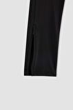 DeFactoFit Sporcu Jogger Eşofman Altı Slim Fit Dar Kesim Fermuarlı Paça B5029AX24SPBK81