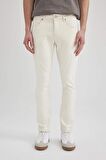 DeFacto Carlo Skinny Fit Ekstra Dar Kalıp Normal Bel Ekstra Dar Paça Jean Pantolon C6025AX24SMBG714