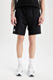 DeFacto Slim Fit Dar Kesim Dar Paça Şort A3893AX24HSBK81