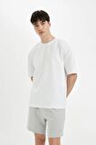DeFacto Slim Fit Dar Kesim Dar Paça Şort A3893AX24HSGR184