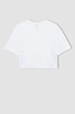 DeFacto Boxy Fit Bisiklet Yaka Penye Basic Kısa Kollu Tişört C7459AX24SMWT79