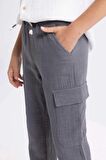 DeFacto Erkek Çocuk Standart Paça Müslin Pantolon C2608A824SMGR452