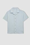 DeFacto Erkek Çocuk Oversize Fit Polo Yaka Müslin Kısa Kollu Gömlek W3239A624HSBE61