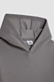 DeFacto Erkek Çocuk Kapüşonlu Kalın Okul Sweatshirt C7565A824AUGR436