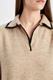 DeFacto Regular Fit Polo Yaka Kazak A3868AX24WNBG303