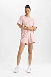 DeFactoFit Standart Fit Sporcu Kısa Paça Basic Düz Şort Z6696AZ24SMPN243