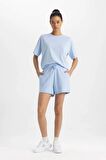 DeFactoFit Standart Fit Sporcu Kısa Paça Basic Düz Şort Z6696AZ24SMBE745