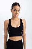 DeFactoFit Bisiklet Yaka Bra C0557AX24SMBK81
