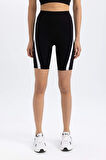 DeFactoFit Biker Beli Saran Sporcu Tayt C0560AX24SMBK81