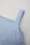 DeFacto Kız Bebek Kare Yaka Çizgili Poplin Askılı Bluz C3764A524SMBE216