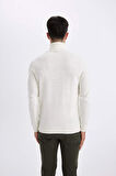 DeFacto Slim Fit Balıkçı Yaka Kazak R1124AZ24WNER100
