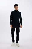DeFacto Slim Fit Dar Kesim Balıkçı Yaka Basic Düz Triko Kazak R1124AZ24WNGN1079