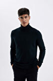 DeFacto Slim Fit Dar Kesim Balıkçı Yaka Basic Düz Triko Kazak R1124AZ24WNGN1079
