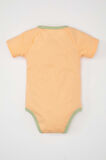 DeFacto Erkek Bebek Yenidoğan Bisiklet Yaka Dinazor Baskılı Penye Kısa Kollu Çıtçıtlı Body C8326A524HSOG293