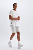 DeFactoFit Slim Fit Dar Kesim Sporcu Standart Paça Şort V3030AZ24AUGR493