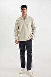 DeFacto Kumaş Pantolon Tailored Regular Fit Normal Kesim Basic Düz Cepli Düz Paça D3707AX24AUNV221