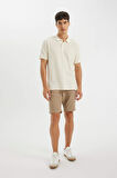 DeFacto Regular Fit Kısa Kollu Krep Polo Tişört C4149AX24SMWT47