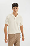 DeFacto Regular Fit Kısa Kollu Krep Polo Tişört C4149AX24SMWT47