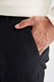 DeFacto Chino Pantolon Regular Fit Normal Kesim Cepli Düz Paça D1050AX24WNBK81