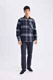 DeFacto Chino Pantolon Regular Fit Normal Kesim Cepli Düz Paça D1050AX24WNNV128