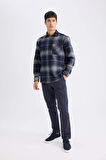 DeFacto Chino Pantolon Regular Fit Normal Kesim Cepli Düz Paça D1050AX24WNNV128