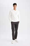 DeFacto Chino Pantolon Regular Fit Normal Kesim Cepli Düz Paça D1050AX24WNBN285