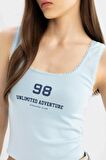 DeFacto Coool Fitted Baskılı U Yaka Modal Atlet C8823AX24SMBE759