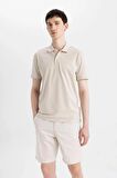 DeFacto Regular Fit Gabardin Bermuda Şort C7684AX24SMER117