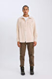 DeFacto Relax Fit Polar Uzun Kollu Gömlek A4782AX24WNBG721