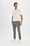 DeFacto Tailored Fit Düz Paça Her Yöne Esneyen Pantolon C7508AX24AUGR370