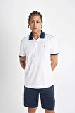 DeFactoFit Slim Fit Dar Kesim Sporcu Pike Kısa Kollu Polo Tişört D5010AX24HSWT80