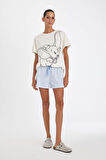 DeFacto Fall in Love Disney Dumbo Regular Fit Kısa Kollu Şortlu Pijama Takımı D4473AX24HSBE553