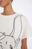 DeFacto Fall in Love Disney Dumbo Regular Fit Kısa Kollu Şortlu Pijama Takımı D4473AX24HSBE553